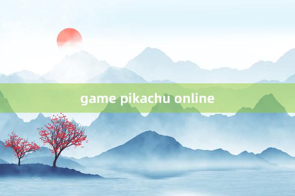 game pikachu online